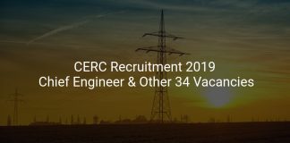CERC Recruitment 2019