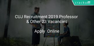 CUJ Recruitment 2019 Professor & Other 23 Vacancies