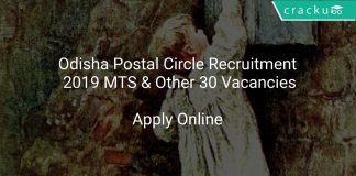Odisha Postal Circle Recruitment 2019