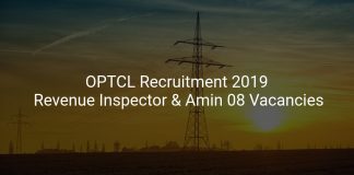 OPTCL Recruitment 2019