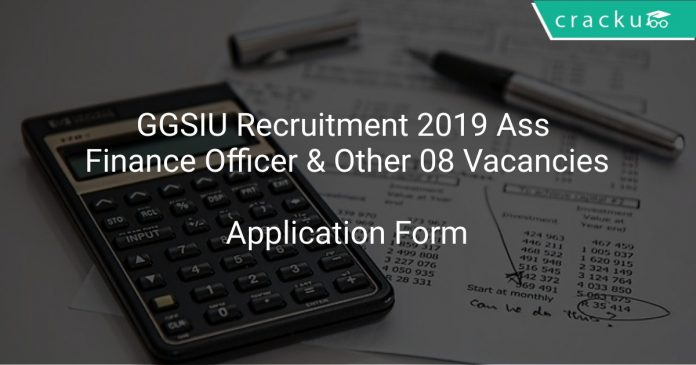 GGSIPU Recruitment 2019
