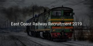 East Coast Railway Apprentice Recruitment 2019