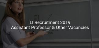 ILI Recruitment 2019