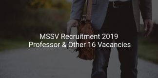 MSSV Recruitment 2019