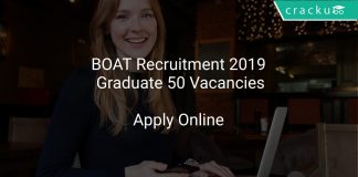 BOAT Recruitment 2019 Graduate 50 Vacancies