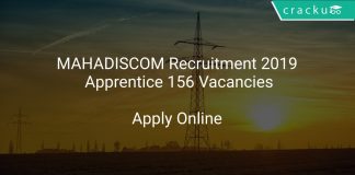 MAHADISCOM Recruitment 2019 Apprentice 156 Vacancies