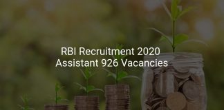 RBI Recruitment 2020