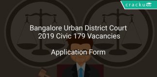 Bangalore Urban District Court Recruitment 2019 Civic 179 Vacancies