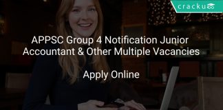 APPSC Group 4 Notification 2020