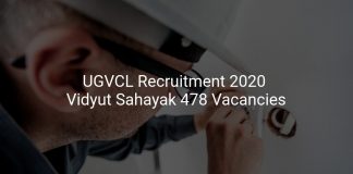 UGVCL Recruitment 2020