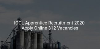 IOCL Apprentice Recruitment 2020