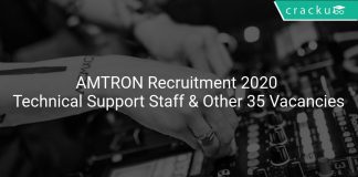 AMTRON Recruitment 2020