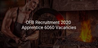 OFB Recruitment 2020
