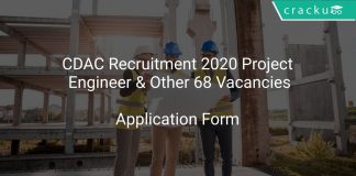 CDAC Recruitment 2020 Project Engineer & Other 68 Vacancies