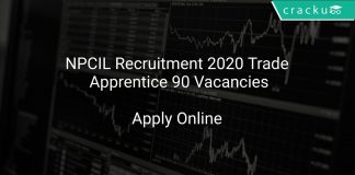 NPCIL Recruitment 2020 Trade Apprentice 90 Vacancies