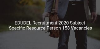 EDUDEL Recruitment 2020