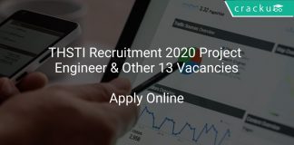 THSTI Recruitment 2020 Project Engineer & Other 13 Vacancies