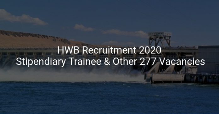 HWB Recruitment 2020