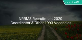 NRRMS Recruitment 2020
