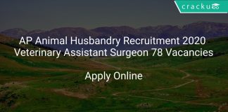 AP Animal Husbandry Department Recruitment 2020
