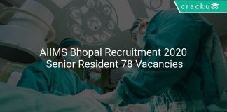 AIIMS Bhopal Recruitment 2020