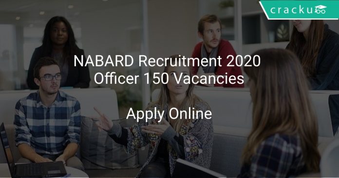 NABARD Recruitment 2020 Officer 150 Vacancies