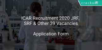 ICAR IIRR Recruitment 2020
