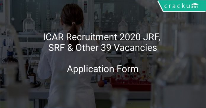 ICAR IIRR Recruitment 2020