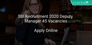 SBI Deputy Manager Recruitment 2020
