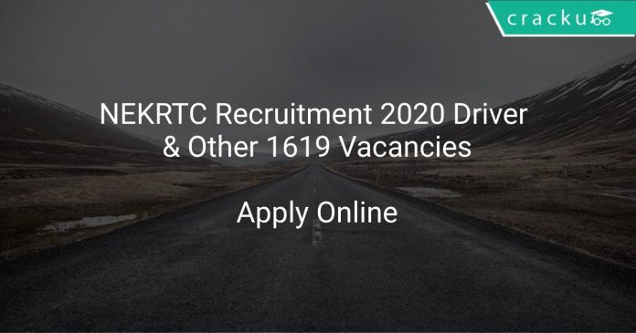 NEKRTC Driver Recruitment 2020