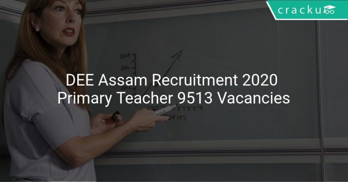DEE Assam Recruitment 2020