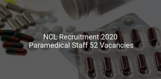 NCL Recruitment 2020