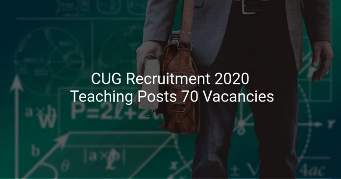 CUG Recruitment 2020