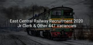 East Central Railway Recruitment 2020