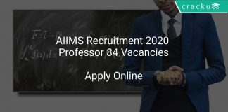 AIIMS Teaching Recruitment 2020