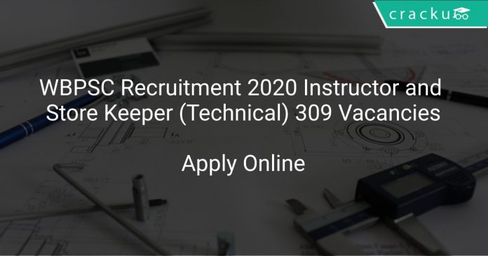 WBPSC Instructor Recruitment 2020
