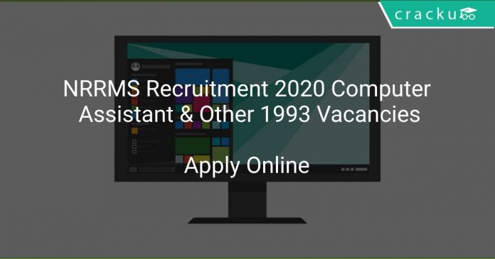 NRRMS Recruitment 2020 Computer Assistant & Other 1993 Vacancies