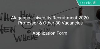 Alagappa University Recruitment 2020