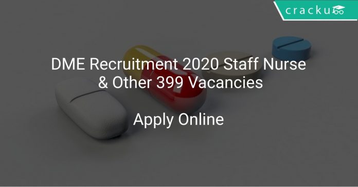 DME Assam Recruitment 2020