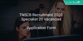 TNSCB Recruitment 2020