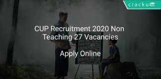 CUP Recruitment 2020