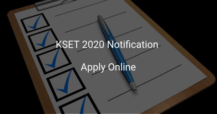 KSET 2020 Notification