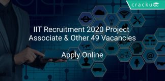 IIT Madras Recruitment 2020 Non Teaching Staff 49 Vacancies