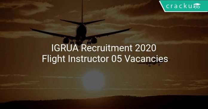 IGRUA Recruitment 2020