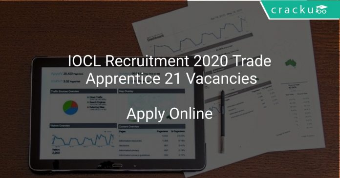 IOCL Recruitment 2020 Trade Apprentice 21 Vacancies