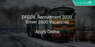 DFCCIL Recruitment 2020 Driver 2600 VacanciesDFCCIL Recruitment 2020 Driver 2600 Vacancies