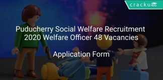 Puducherry Social Welfare Recruitment 2020