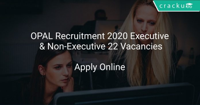 OPAL Recruitment 2020