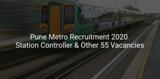 Pune Metro Recruitment 2020