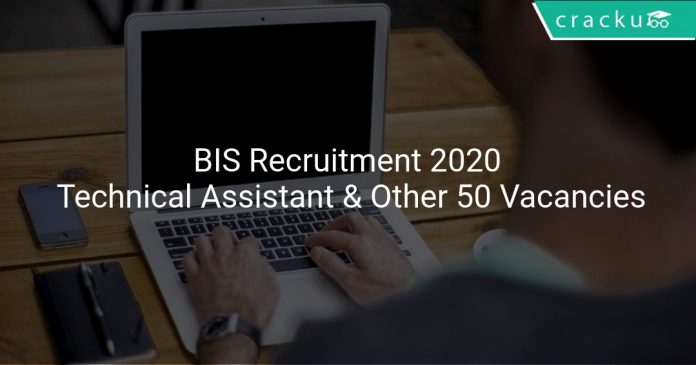 BIS Recruitment 2020